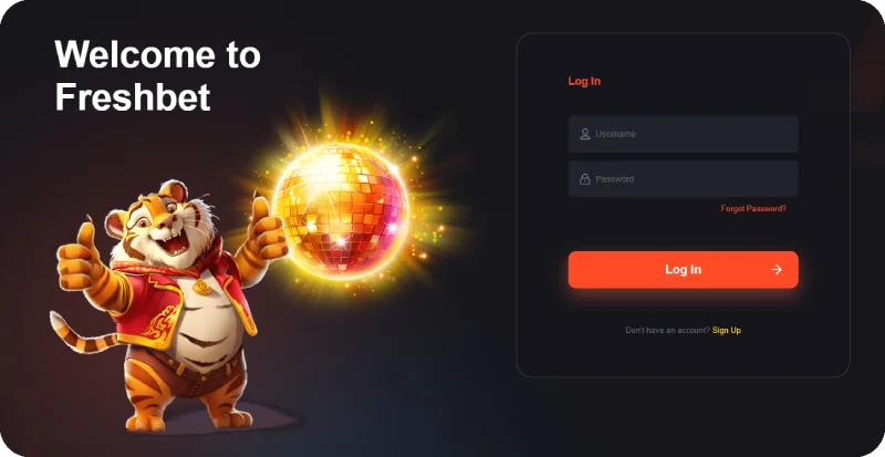 Formulaire de Freshbet Connexion