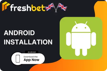 Freshbet Android app APK installation settings screen