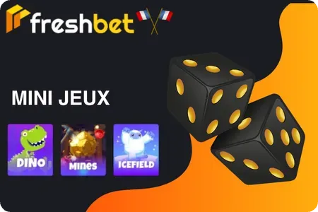 Lobby mini-jeux Freshbet Casino